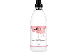 Wilton London Eco-Friendly Fabric Conditioner 40 Washes - Plant-based and Biodegradable Fabric Softner - Packed with Essential Oils - Fresh and Longlasting Jasmine Scent - 1 Litre