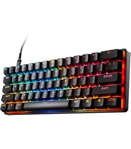 SteelSeries Apex Pro Mini US配列キーボード SteelSeries Apex Pro Mini HyperMagnetic Tastiera da gaming - La