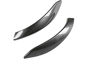 TOKENHIGH 2 Stück Auto-Innentürgriff-Abdeckung für BMW 3er-4er Serie F30 F31 F36 2013–2019, Kohlefaser Türgriffabdeckungen Links und rechts, Innentürgriffabdeckungen Ersatz, Innentürverkleidung Ersatztürgriff