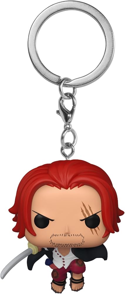 Funko POP! Anahtarlık: Tek Parça - Shanks Yenilik Anahtarlık - Koleksiyon Mini Figür - Çorap Dolgusu - Hediye Fikri - Resmi Ürün - Sırt Çantası Dekoru