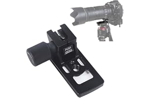 iShoot Wymienna stopka obiektywu kompatybilna z Nikon Nikkor AF-S 70-200 mm f/2.8E FL ED VR i AF-S 500 mm f/5.6E PF ED VR, stojak na statyw do montażu na statywie, płyta szybkiego zwalniania do