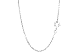 nklaus Ancre Chaîne Argent 925 rond massif Collier 1,50 mm de large