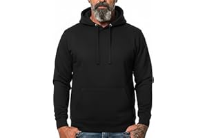 ROCK-IT Apparel Bluza z kapturem dla mężczyzn – miękka i ciężka tkanina premium [rozmiar S-5XL] regularny krój – z kieszenią typu kangurka