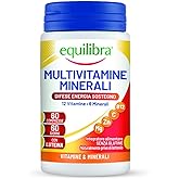 Equilibra Integratori Alimentari, Multivitamine e Minerali, a base di 12 Vitamine e 6 Minerali con Luteina, Indicato per Diet