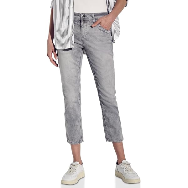 Jean Coupe Classique Pour Femmes En Bleu - CRISSI