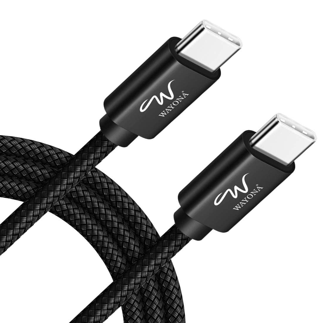 Wayona USB C to USB C 65W Fast Charging Cable Review for iPhone and More
