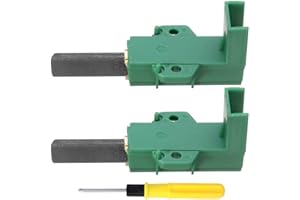 Acmerota 371202407 Motor Kohlebürsten Paar für Beko für Candy für Hoover Waschmaschinen/Waschtrockner, Kohlebürste Ersatz L24MF7 371202410 371202402 371202405