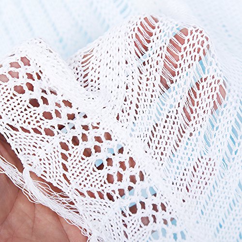 Sommer Damen Bademode Stricken Mini Strandkleid Sexy Beach Lace Bikini Dress - 9