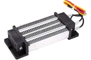 Tyenaza Elemento Riscaldante 200W DC 12V, Riscaldatore di Riscaldamento PTC Riscaldatore di Elemento Riscaldante PTC ad alta Potenza Termostatico in Ceramica Isolato Elettrico
