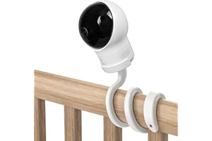 HOLACA Babyphone con supporto fotocamera per baby monitor eufy Security SpaceView con display LCD da 5 pollici, Spaceview Pro e Spaceview S, supporto flessibile per presepe
