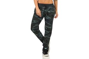 Danaest (499) - Pantaloni sportivi da donna mimetici