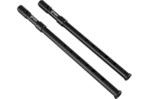 Sondery Fischietto irlandese Whistle Tin Penny Whistle chiavi di C e D, set di 2 in Plastica