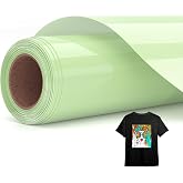 Asoway Sublimation Vinyl HTV For Textile Dark Fabrics/Light Color | Sublimation HTV for Dark Fabric 12 X 244 cm Bright Effect