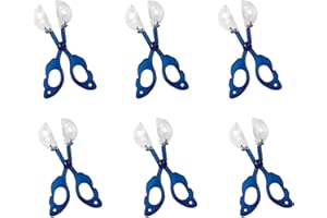 Richolyn 6 Bugs Catcher Tongs, Bugs Insect Catcher Scissors, Handy Scoopers Bugs Catcher, Skill Development Nature Exploration Observation Insectss And Bugs For Kids