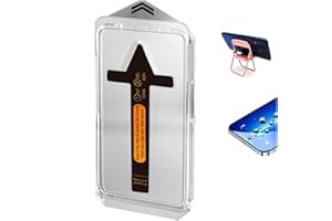 MOYTARCP Evotech Screen Protector for Samsung S25/S24/S23/S22 Plus Ultra, 3-in-1 Invisible Artifact Screen Protectors, HD Privacy Tempered Glass Screen Protecting (Privacy,S23)