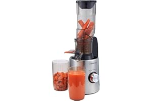 ‎AMZCHEF AMZCHEF Entsafter Slow Juicer -150W -ZM1501-GA-SM