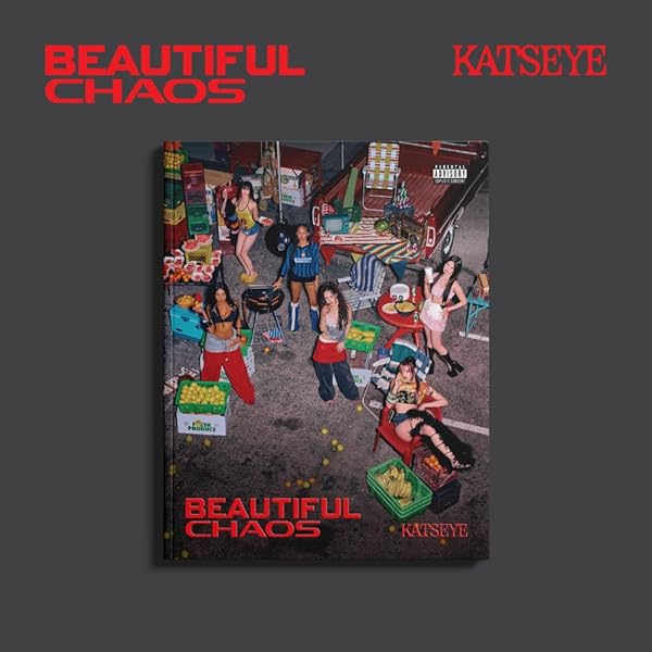 The Beautiful Chaos Katseye Sweatshirt, Katseye Soft Is Strong Hoodie, Y2K Katseye Merch Tour Shirt, Katz Members Kpop Fan Gift Sweater Hoodie XXL