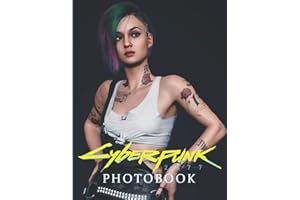 2077 Cʏbᴇʀpunk Photobook: Photo Album About Open-World Action Gaming With 40+ Pages | Gifts for Fans Boys Mens Alduts