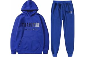 FUXINGHUAYA 2 Piezas Chándal Trapstar Niño Chandal Niños Otoño Invierno Sudadera con Capucha y Jogger Pantalones Niños Conjunto de Ropa Deportiva para 2-15 Años