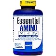 YAMAMOTO Nutrition, Essential AMINO 240 Compresse, Integratore Amminoacidi Essenziali Fermentati e Ramificati BCAA 4:1:1, Int