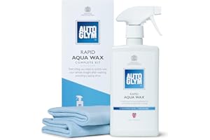 Autoglym Rapid Aqua Wax , 500ml - Complete Car Wax Kit Made To Protect All Exterior Surfaces Including Car Paint, Rubber And Glass