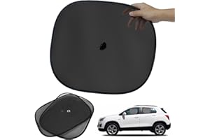 MANE DESIGN Tendine parasole Auto Bambini 2 Pezzi, con Ventose per Protezione da Raggi UV, per Finestrini Laterali, Universale