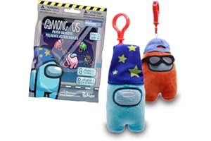 JUST TOYS LLC Among US 3" Plush Backpack Hangers - Series 3