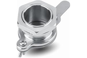 Natudeco Valvola a Saracinesca per per Estrattore, Rubinetto per Estrattore di iniaio Inossidabile Valvola per Erogatore di Forniture per Apicoltura per Estrattore di O Attrezzatura