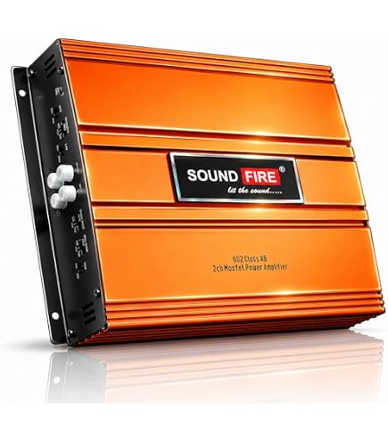 Nakamichi Car 4 Channel Amplifier NKTA75.4 RMS Wattage @ 4 Ohms