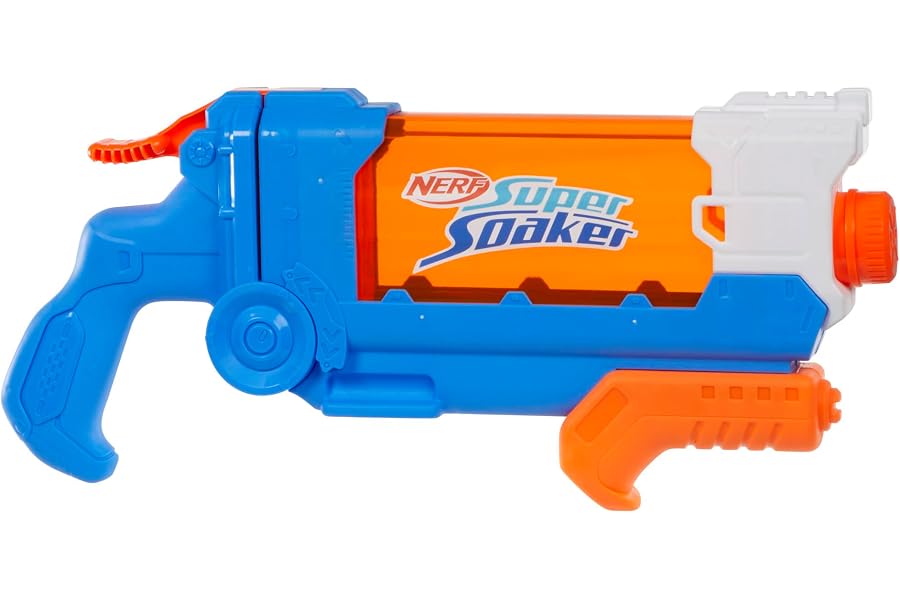 Hasbro Nerf Super Soaker Flip Fill, Lanzador de Agua para Niños y Niñas a Partir de 6 Años, 4 Estilos de Rociado, Llenado Ráp
