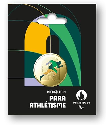 Médaille/broche Commémorative - Mascotte Des Jeux Olympiques Paris 2024 - Édition Limitée