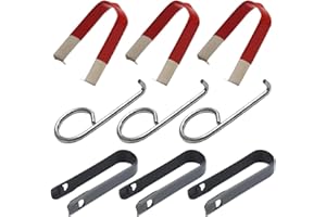 EIHI 9 Piezas Extractor De Tapas De Tuercas, Extractor para Tapas De Tornillos Y Tuercas, Herramienta Extractora De Tapas De Ruedas, Pinzas para Tuercas De Rueda De Coche