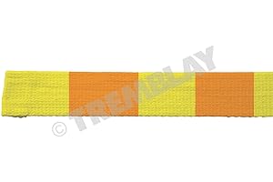 Tremblay Ceinture de Judo Jaune/Orange 25 Mètres