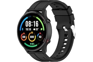 HOMTERN 22mm Width Straps for HUAWEI Watch GT 3 46mm/Watch GT 2 46MM/GT 2 Pro/GT 2E And Watch GT 42mm 46mm,Silicone Flexible Replacement Smartwatch Bands for Women Man