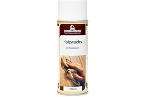 BORMA WACHS WACHS SPRAY Möbelwachs Spray Holz Wachs Bienenwachs WAX 400ml (Farblos)