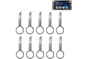 JRYXDS 4 Pezzi Auto Radio Rimozione Key Chiavi Di Sblocco Per Autoradio Compatibili Con Diverse Marche E Modelli