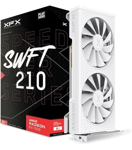 ASRock Radeon RX 6600 8gb ホワイト ASRock Radeon RX 6600 Challenger White 8GB (RX6600 CLW 8G