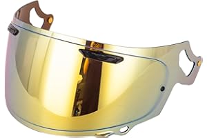 Shkalacar Helmet Visor Motorcycle Helmet Lens Replacement for Arai RX-7X REO XD RX-7V VAS-V Full Face Helmet Shield Helmet Lens