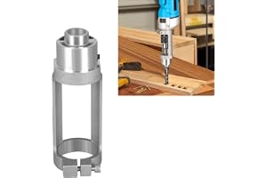 Ejoyous Adapter för fyrkantsborr, kvadratiska hål, borrmaskin, adapter, hållare, fyrkantsborr, borrstativ, för 38 mm – 43 mm bordsborrmaskin, handborr, exakt borrning