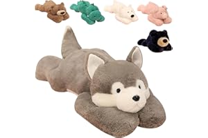 E-ALLDIR Weighted Anxiety Stuffed Animal, Weighted Dinosaur Plush Throw Pillowd, Super Soft Anxiety Dinosaur Stuffed Animals Plush, 50/70Cm Weighted Plushie Stufed Animal Toy Gift for Boys Girls