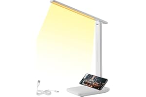 Lámpara Escritorio LED, Escritorio Flexo LED, Escritorio Flexo, Lámpara De Mesa (3 Modos De Iluminación, 5 Niveles De Brillo 