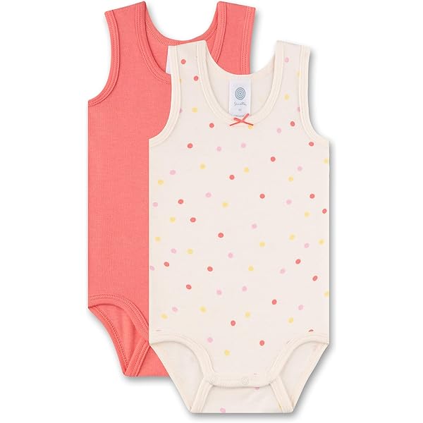 Sanetta Baby Unterwäsche Mädchen - Bio-Baumwolle Mit Seitlichen Druckknöpfen