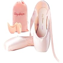 Buy Daydance Ballet Pointe Shoes Girls Professional Satin Ribbon 
