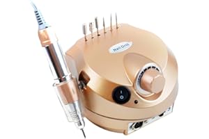 Anself Elektrischer Nagelbohrer, Maniküre-Nagelschleifer-Bits-Set