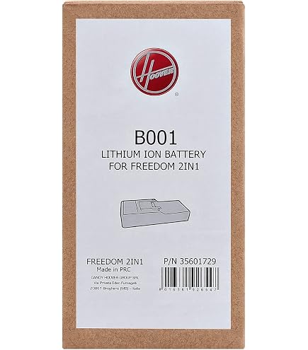 Batterie de Rechange 21,6 V 3000 mAh 64,8 Wh Compatible avec l'aspirateur Hoover H-Free 100, Batterie Lithium-ION pour Hoover B012 - Électroménager