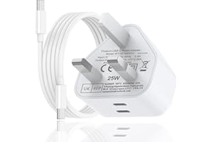 SEVENGO iPhone Charger USB C for Apple i 16 15 Type C Fast Charger Cable and Plug 25W Super Charge for New i Phone 16 Plus 16 Pro 16 Pro Max 15 Plus 15 Pro Max,1M 3FT Rapid Type C to C Charging Lead and Head
