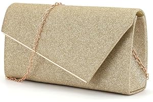 TOFBS Damen Clutch Kettentasche Elegant Umschlagtasche Tasche Abendtasche Crossbody Klein Handtasche Für Hochzeit Party Bankett Feiertage Brauttasche