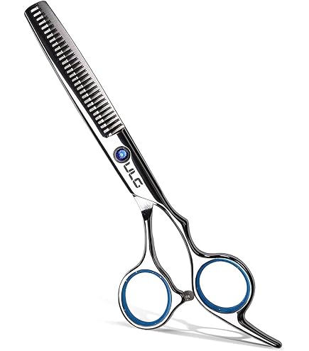 Haarscheren Set – 8 Zoll Modellier- & Effilierschere Aus Edelstahl, Mit Verstellbaren Ringen
