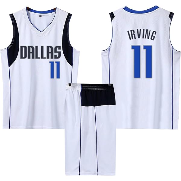 Maillot Basketball Enfant Garçon 2 Pièces Jersey + Shorts - Ensemble Entraînement Basket Adulte Enfant