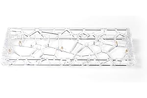 SUMGSN Mechanical Keyboard Case Transparent Keyboard Housing Compatible with Wooting60/HM66/Mad60/M6lite/Rakka Keyboards (Transparent)